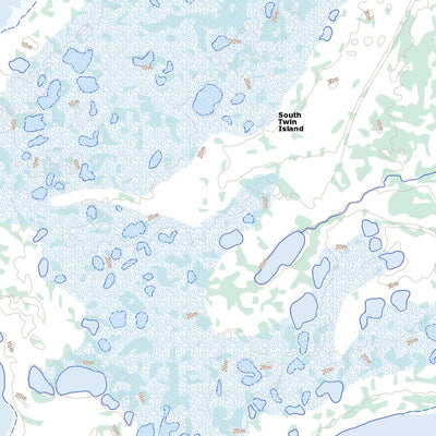 South Twin Island (033E04 Toporama)