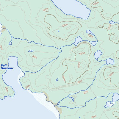 Cotter Island, NU (034F14 Toporama)