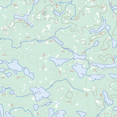 Lac Bréhan, QC (033F14 Toporama)