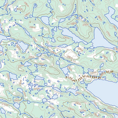 Lac Qullinaaraaluk, QC (034G10 Toporama)