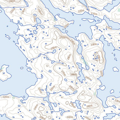 Lac Portugais, QC (034G11 Toporama)