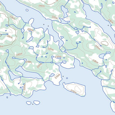 Lac Maurault, QC (034I04 Toporama)