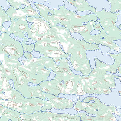 Lac Amyot, QC (033K14 Toporama)