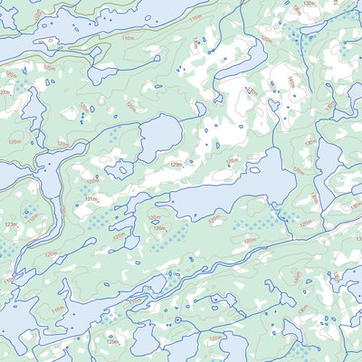 Lac Savignon, QC (033L10 Toporama)