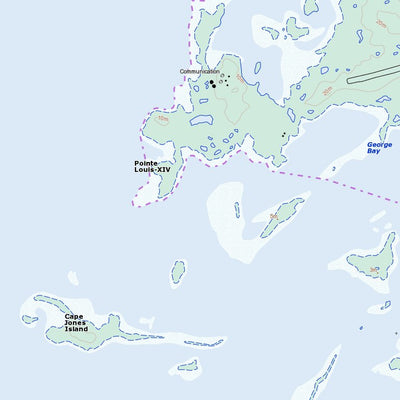 Cape Jones Island, NU (033L12 Toporama)