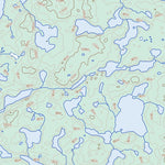 Lac Pinguup Tasialunga, QC (034K12 Toporama)