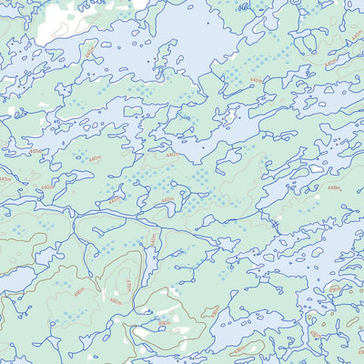 Lac Coates, QC (033I09 Toporama)