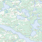 Lac Nouguères, QC (033J04 Toporama)