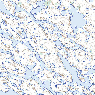 Lac Édelin, QC (034O14 Toporama)