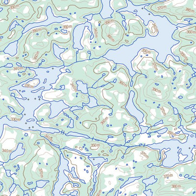 Lac Lippens, QC (034H04 Toporama)