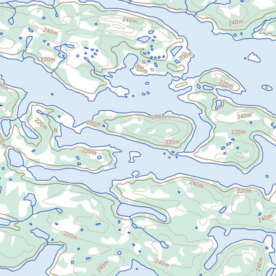 Lac Tikirartuuq, QC (034G04 Toporama)