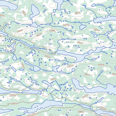 Lac Tikirartuuq, QC (034G04 Toporama)