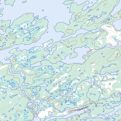 Lac Ossant, QC (033P01 Toporama)