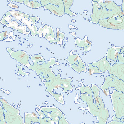 Lac Le Roy, QC (034J11 Toporama)
