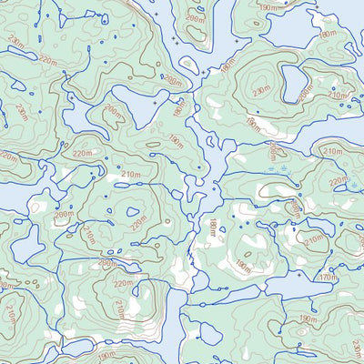 Lac Bush, QC (034G13 Toporama)
