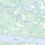 Lac Serindac, QC (034I02 Toporama)