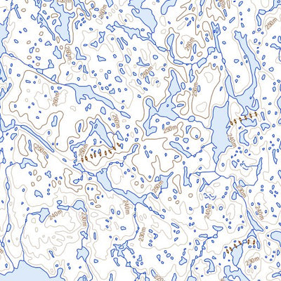 Lac Lancognée (034P09 Toporama)