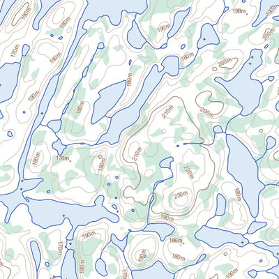 Lac Button, QC (034P12 Toporama)