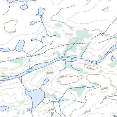 Lac Bélanger, QC (035G06 Toporama)