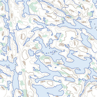 Lac Fergus, QC (034O02 Toporama)