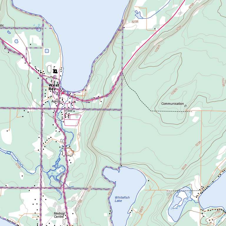 Kagawong, ON (041G16 Toporama) Map by Natural Resources
