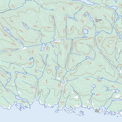 Bonner Head, ON (041N13 Toporama)