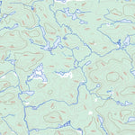 Grey Owl Lake, ON (041N08 Toporama)