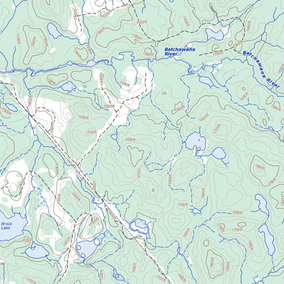 Bulley Lake, ON (041O05 Toporama)
