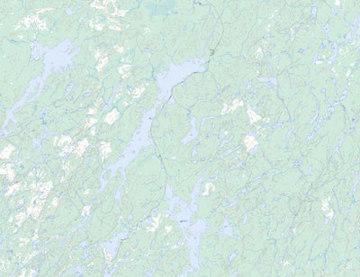 Oba Lake, ON (042C09 Toporama)