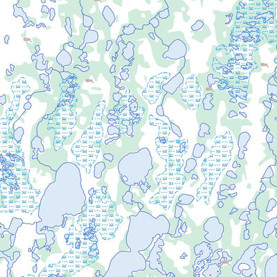 Kinosheo Lakes, ON (042P12 Toporama)