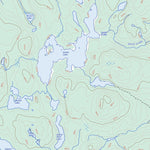 Smoothwater Lake, ON (041P07 Toporama)