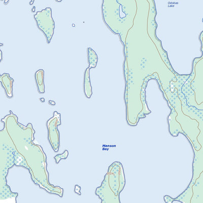 Winisk Lake, ON (043D14 Toporama)