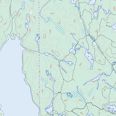 Obabika Lake, ON (041P01 Toporama)