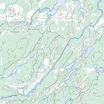 Ivanhoe Lake, ON (042B02 Toporama)
