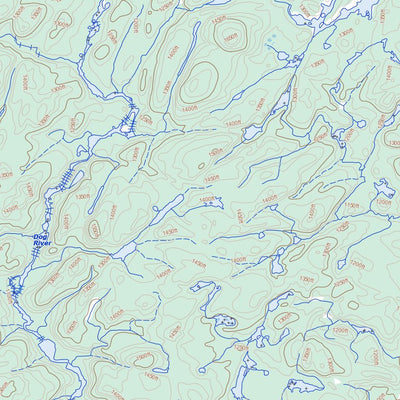 Mishibishu Lake, ON (042C03 Toporama)