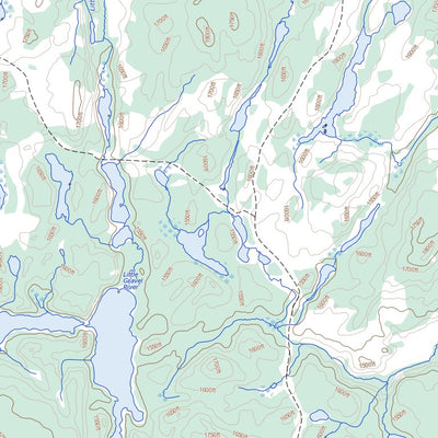Barbara Lake, ON (042E05 Toporama)