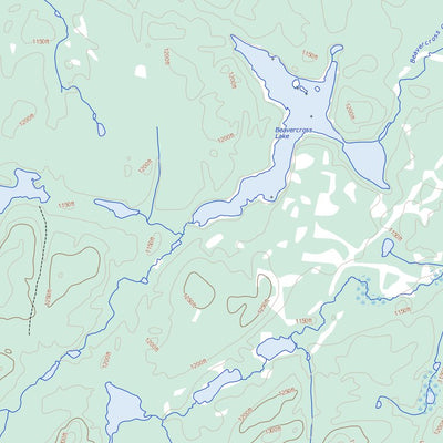 White Otter River, ON (042F05 Toporama)