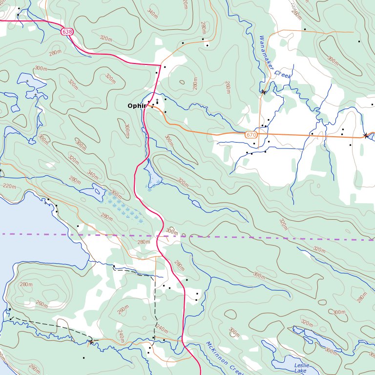 Bruce Mines, ON (041J05 Toporama) Map by Natural Resources Canada ...