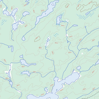 Mahamo Lake, ON (042L13 Toporama)