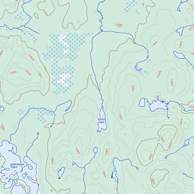 Mattagami Lake, ON (041P13 Toporama)
