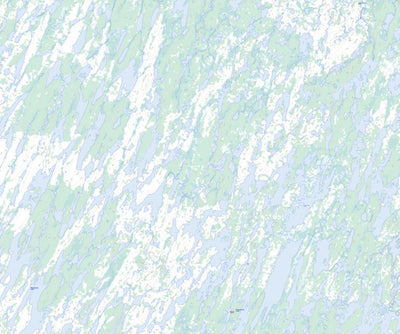 Tabasokwia Lake, ON (043E04 Toporama)