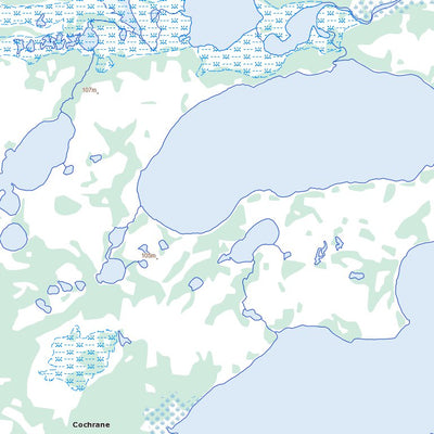 Sandbank Lake, ON (042O02 Toporama)