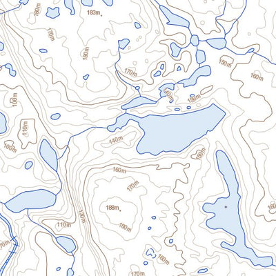 Quartzite Lake, NU (046P04 Toporama)