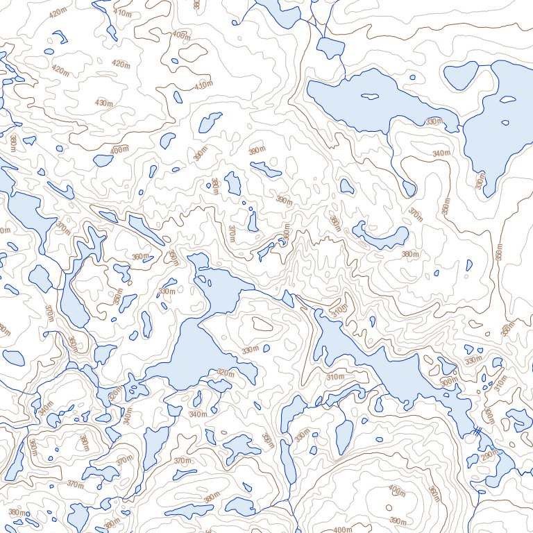 Souter Lake, NU (047B01 Toporama) Map by Natural Resources Canada ...