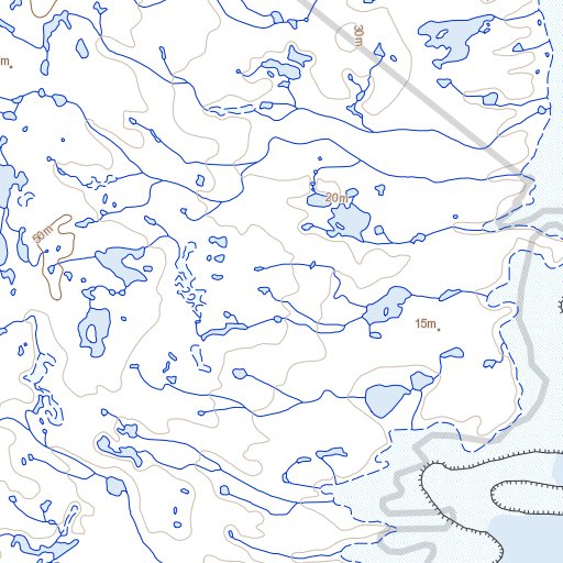 Yellow Bluff, NU (046D05 Toporama) Map by Natural Resources Canada ...