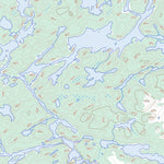 Burntrock Lake, ON (052I13 Toporama)