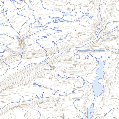 Levasseur Inlet, NU (048B10 Toporama)