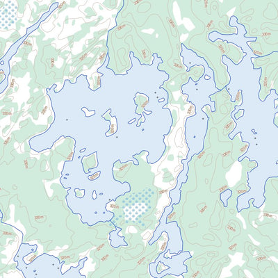 Dogskin Lake, MB (052M11 Toporama)