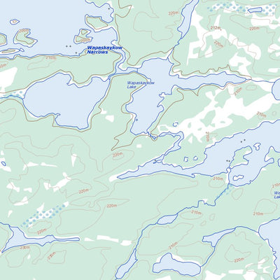 Murray Lake, MB (053L08 Toporama)