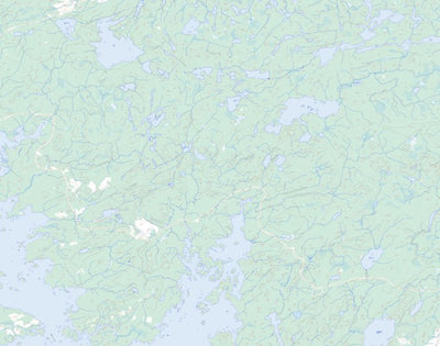 Aerofoil Lake, ON (052K10 Toporama)
